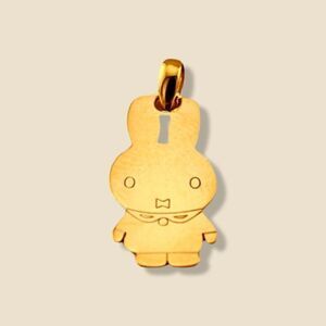 14k Solid Gold Rabbit Charm | Everyday Jewelry | Fine Jewelry |